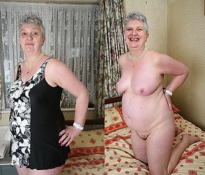 nude granny dressed undressed