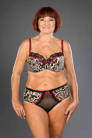 horny sexy granny approximately lingerie piracy
