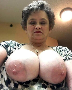 Granny big tits