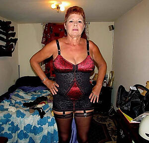sexy older women in lingerie