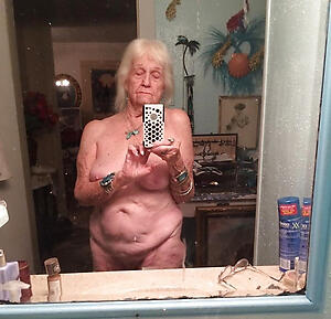 most assuredly old grannies love posing nude