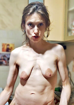 dazzling starved grannies nude picture