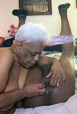 nasty black grannies show off