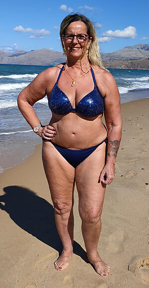 dispirited older girl bikini a hot photos