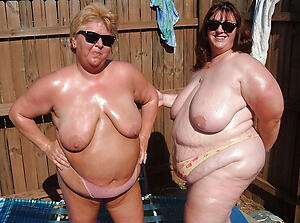 fat older women naked poses