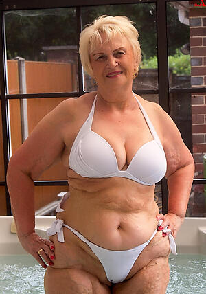 hot lingerie older women homemade picture