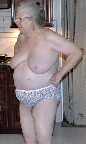 nude elderly woman in panties amateur slut