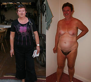 pic with dressed vs undressed older bird