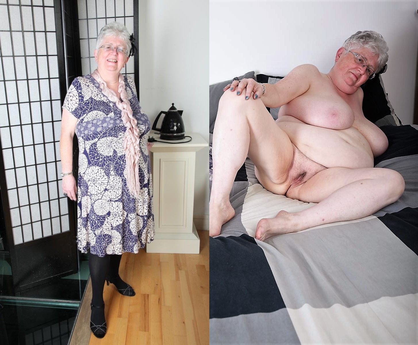 Xxx pictures of granny dressed undressed pic